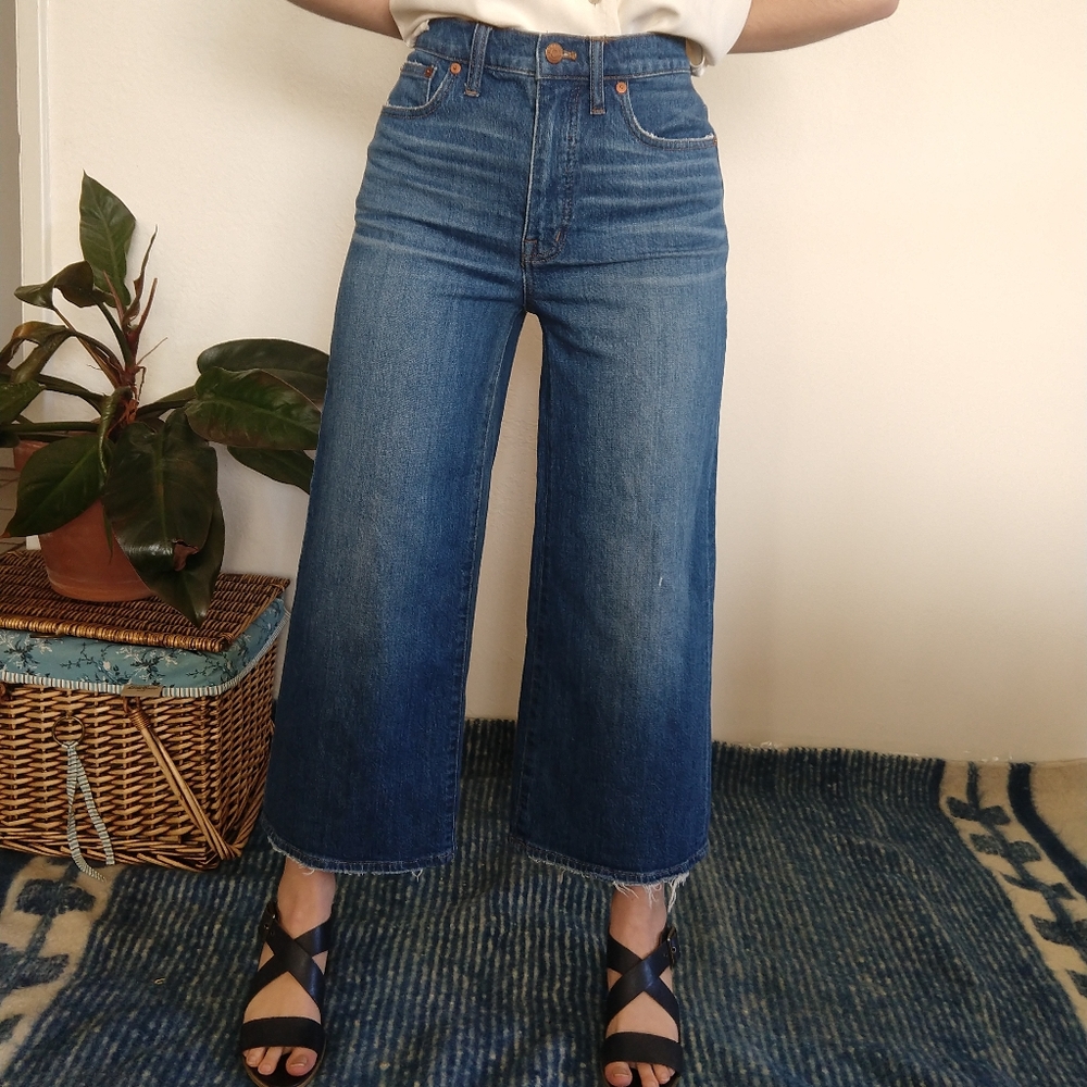Madewell Wide Leg Crop